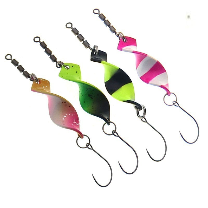 Twisted Metal Trout Fishing Spoon Lures