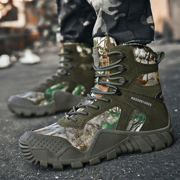 High-top Outdoor Hiking Boots