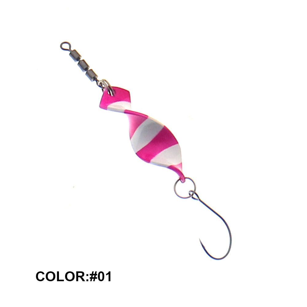Twisted Metal Trout Fishing Spoon Lures