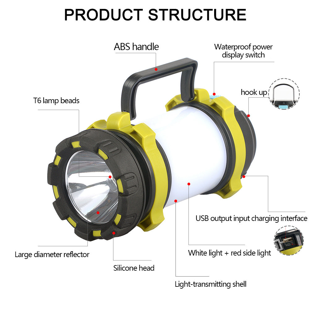 Outdoor Emergency Camping Flashlight
