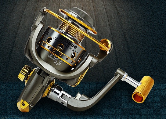 10-axis metal head fishing reel
