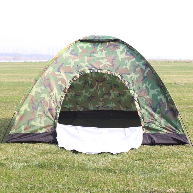 Outdoor 3-4 People Camouflage Camping Tent
