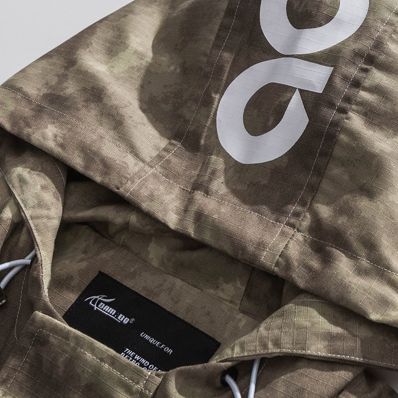 Men's Casual Breathable Loose Camouflage Jacket