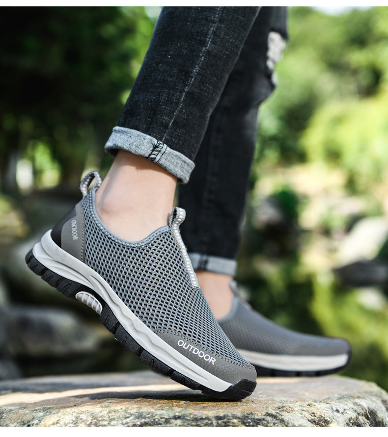 Breathable Hollow Slip-on Lazy Shoes