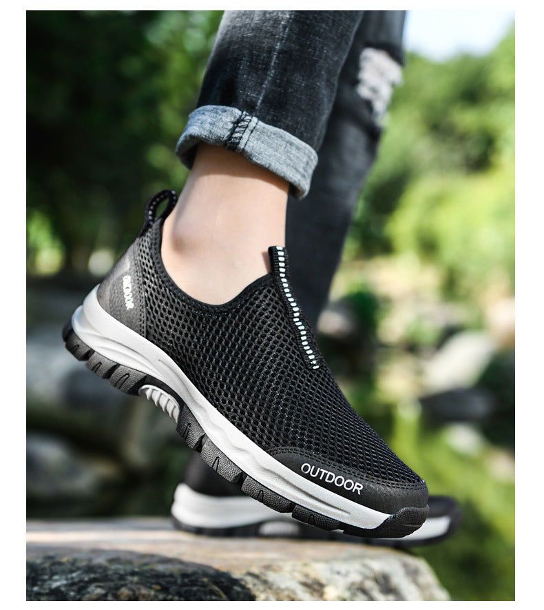 Breathable Hollow Slip-on Lazy Shoes