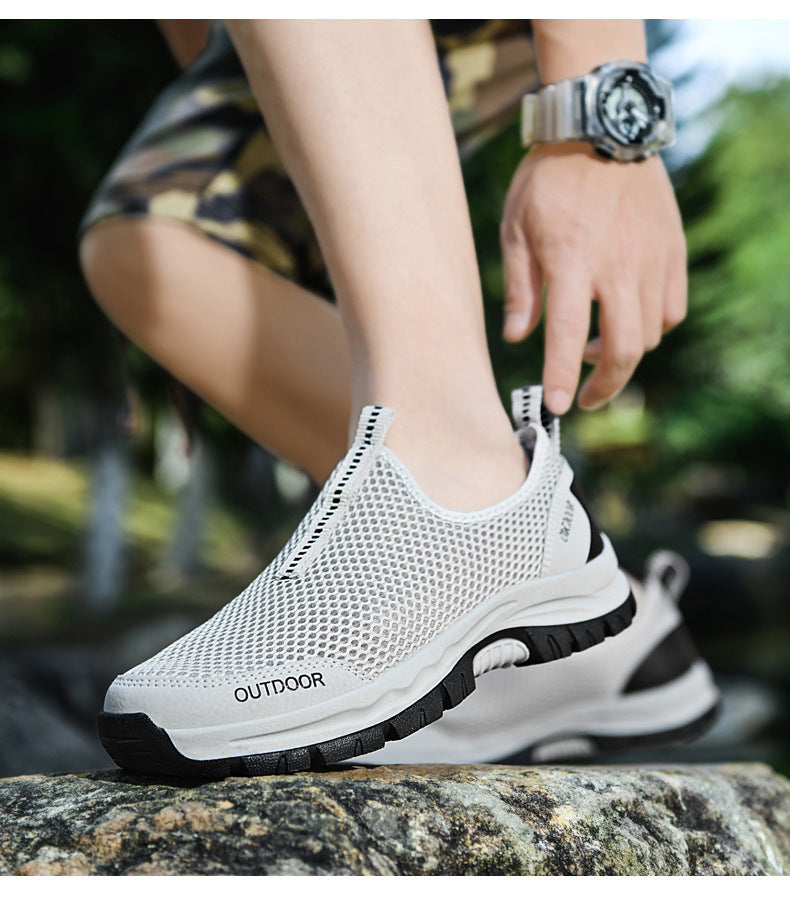 Breathable Hollow Slip-on Lazy Shoes