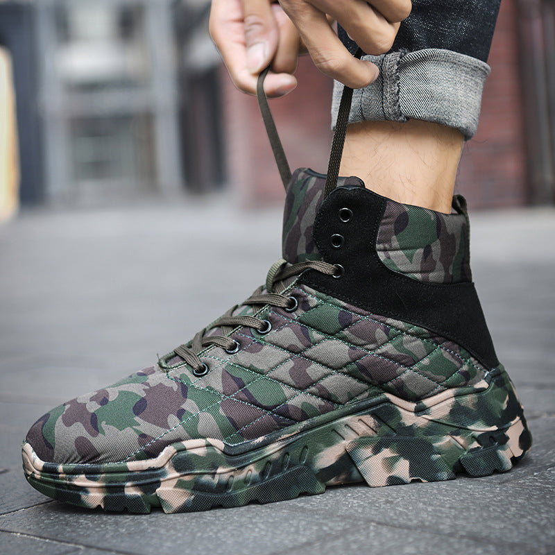 Snow Boots High Top Plus Velvet Shoes