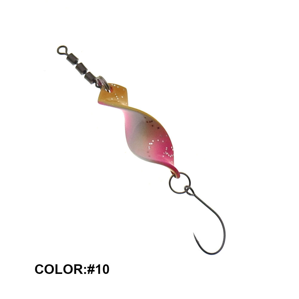 Twisted Metal Trout Fishing Spoon Lures