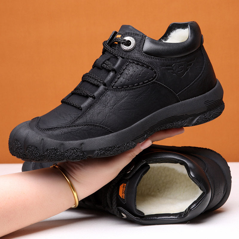 Thickened Casual Fleece-lined Warm Snow Boots