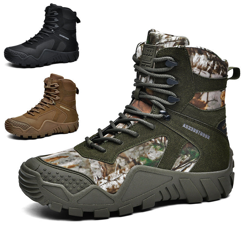 High-top Outdoor Hiking Boots