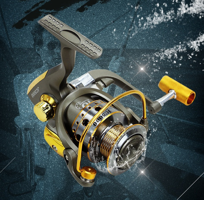 10-axis metal head fishing reel