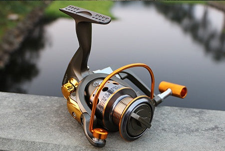 10-axis metal head fishing reel