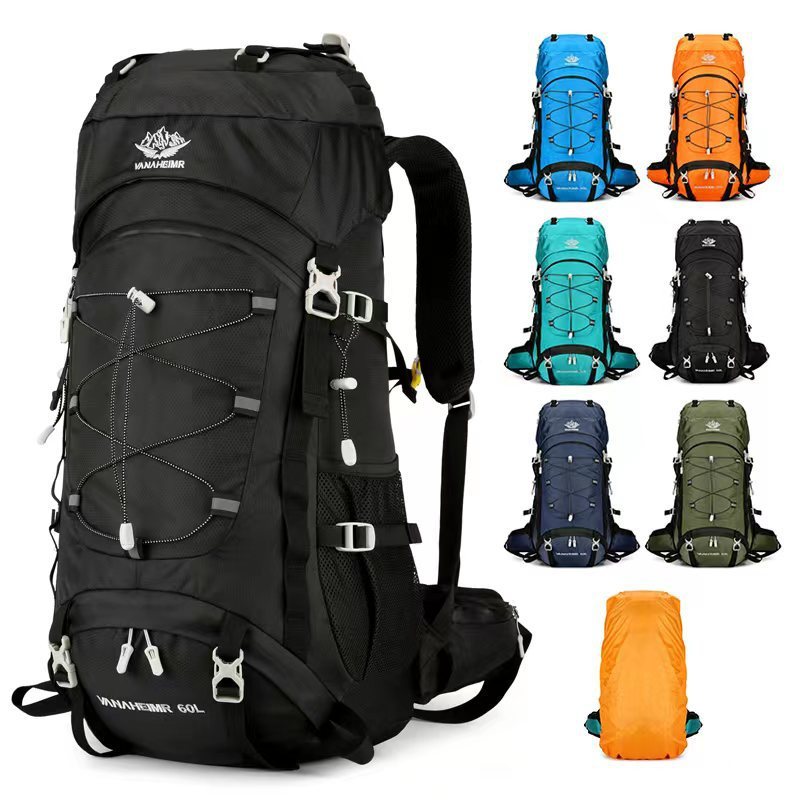 Outdoor Hiking 60 Liters Large Capacity Backpack