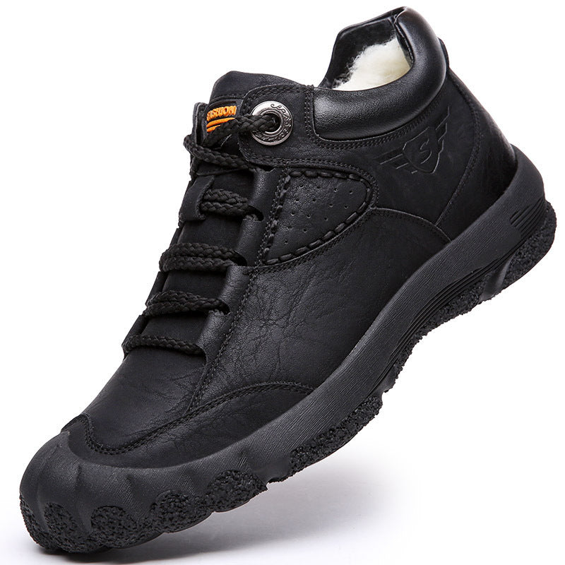 Thickened Casual Fleece-lined Warm Snow Boots