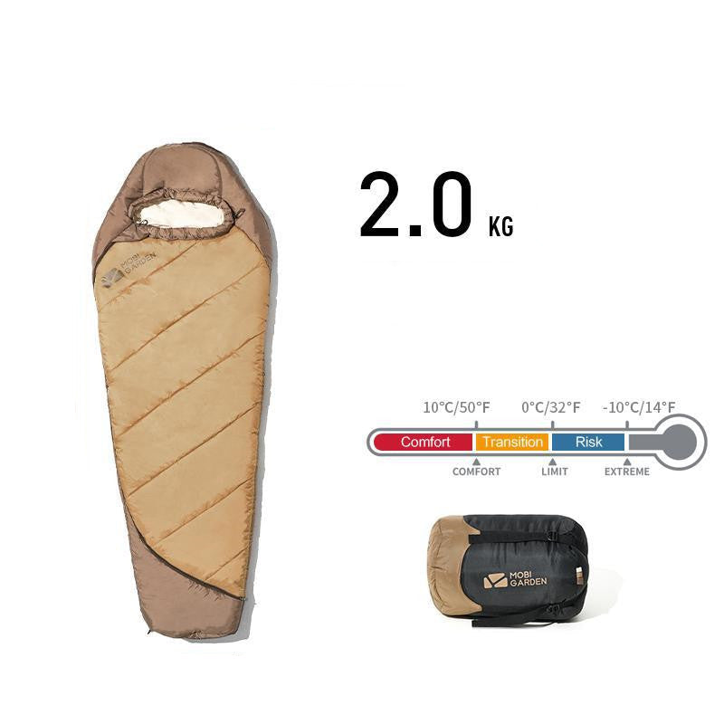 Outdoor Camping Thickened Winter Sleeping Bag
