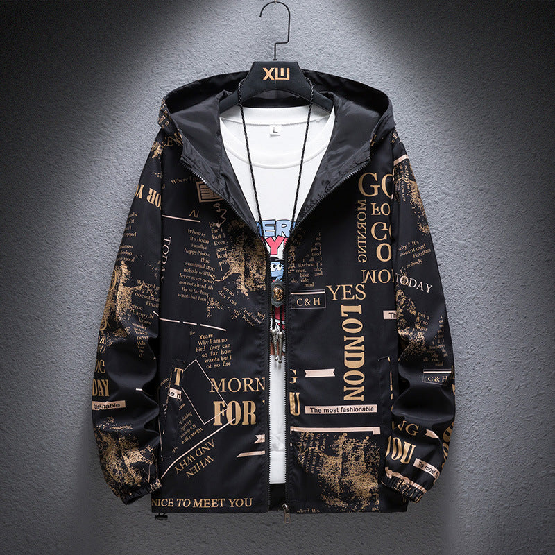 Men's Camouflage Reversible Jacket