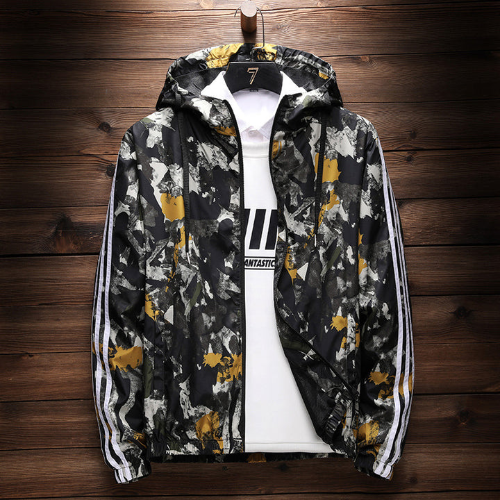 Men's Outerwear Camouflage Jacket