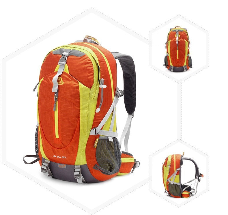 Outdoor Sports Mountaineering Hiking Nylon Backpack