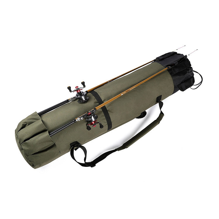 Fishing Rod Cylindrical Fishing Bag