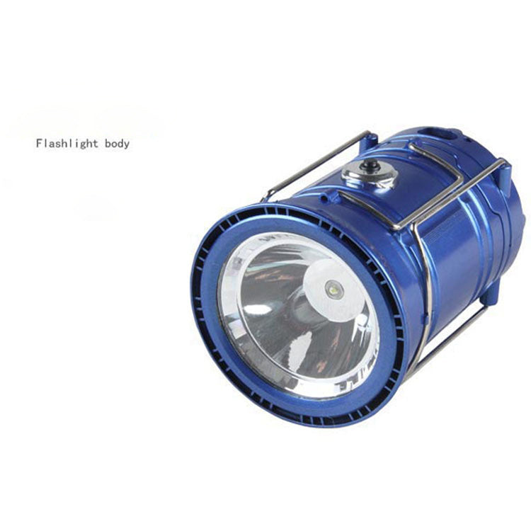Multifunctional telescopic camping lantern