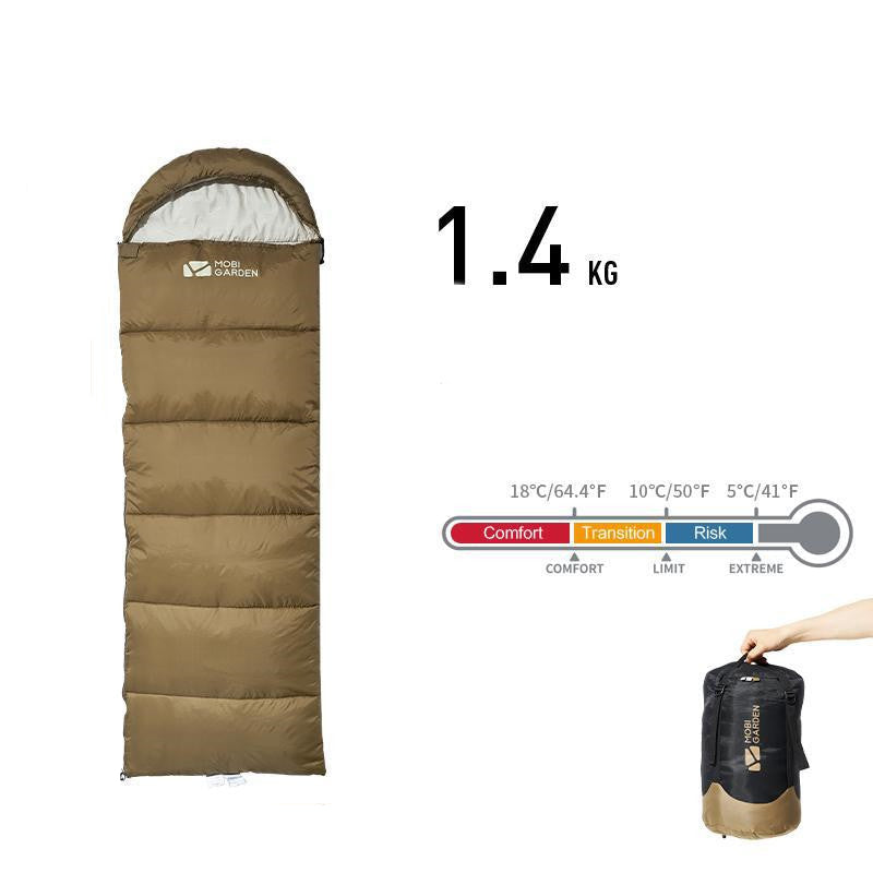 Outdoor Camping Thickened Winter Sleeping Bag