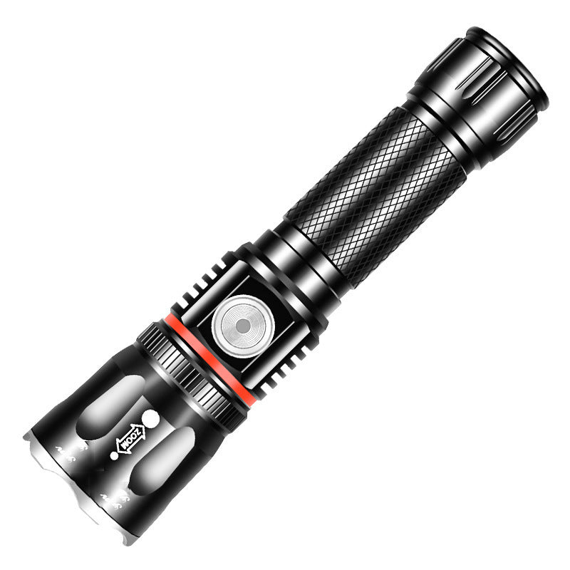 Outdoor Camping Telescopic Multifunctional Flashlight
