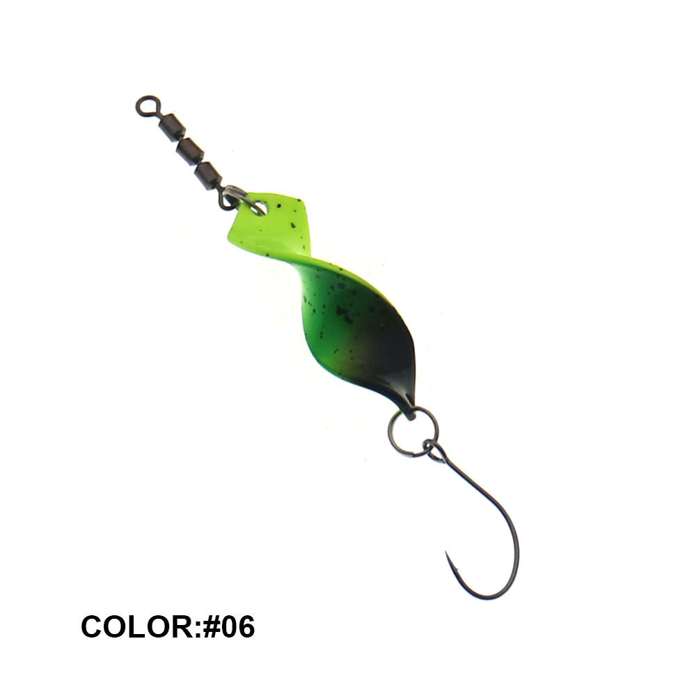 Twisted Metal Trout Fishing Spoon Lures