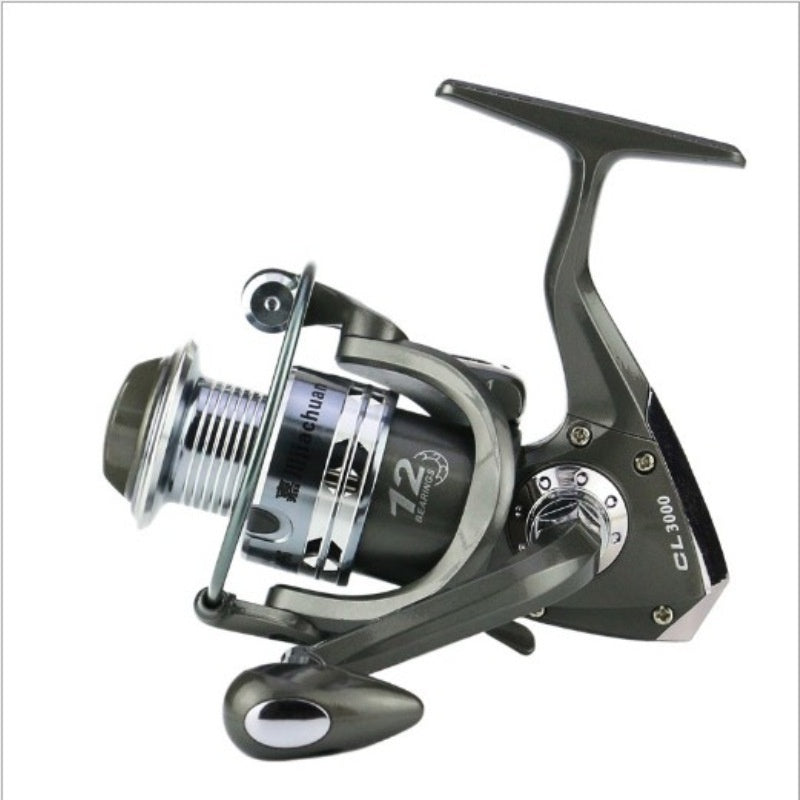 12-axis Metal Toe Cap Fishing Reel