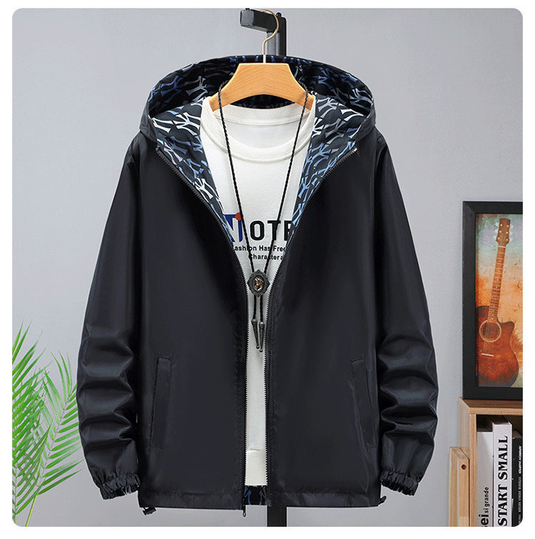 Men's Camouflage Reversible Jacket