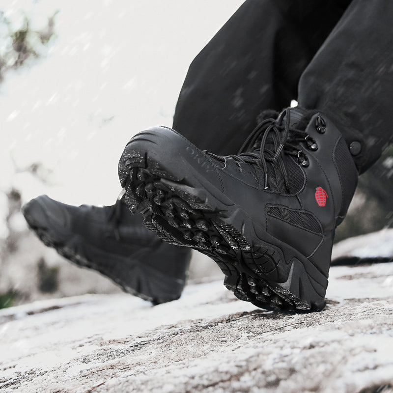 Men's Winter Camping Combat Shoes
