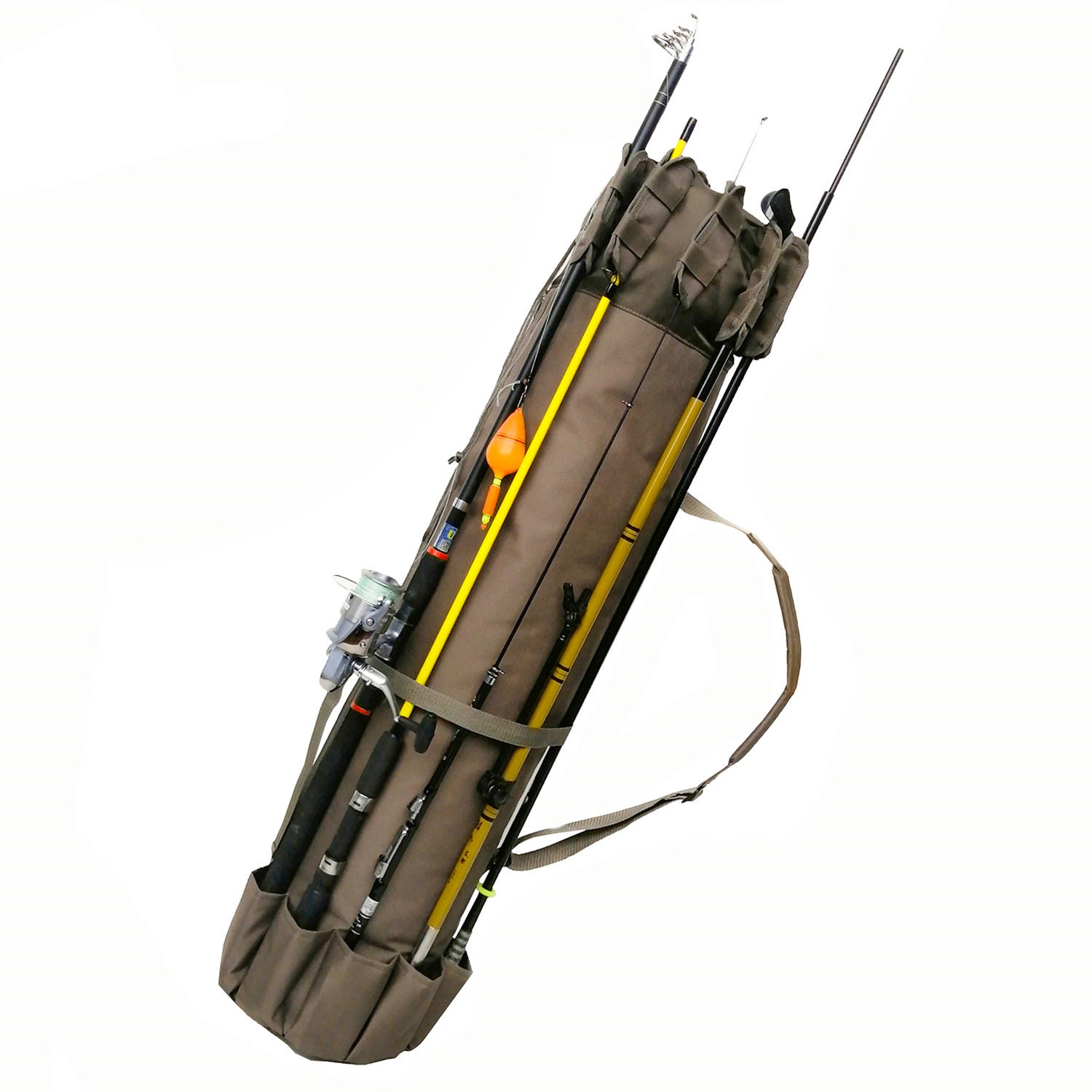 Fishing Rod Cylindrical Fishing Bag