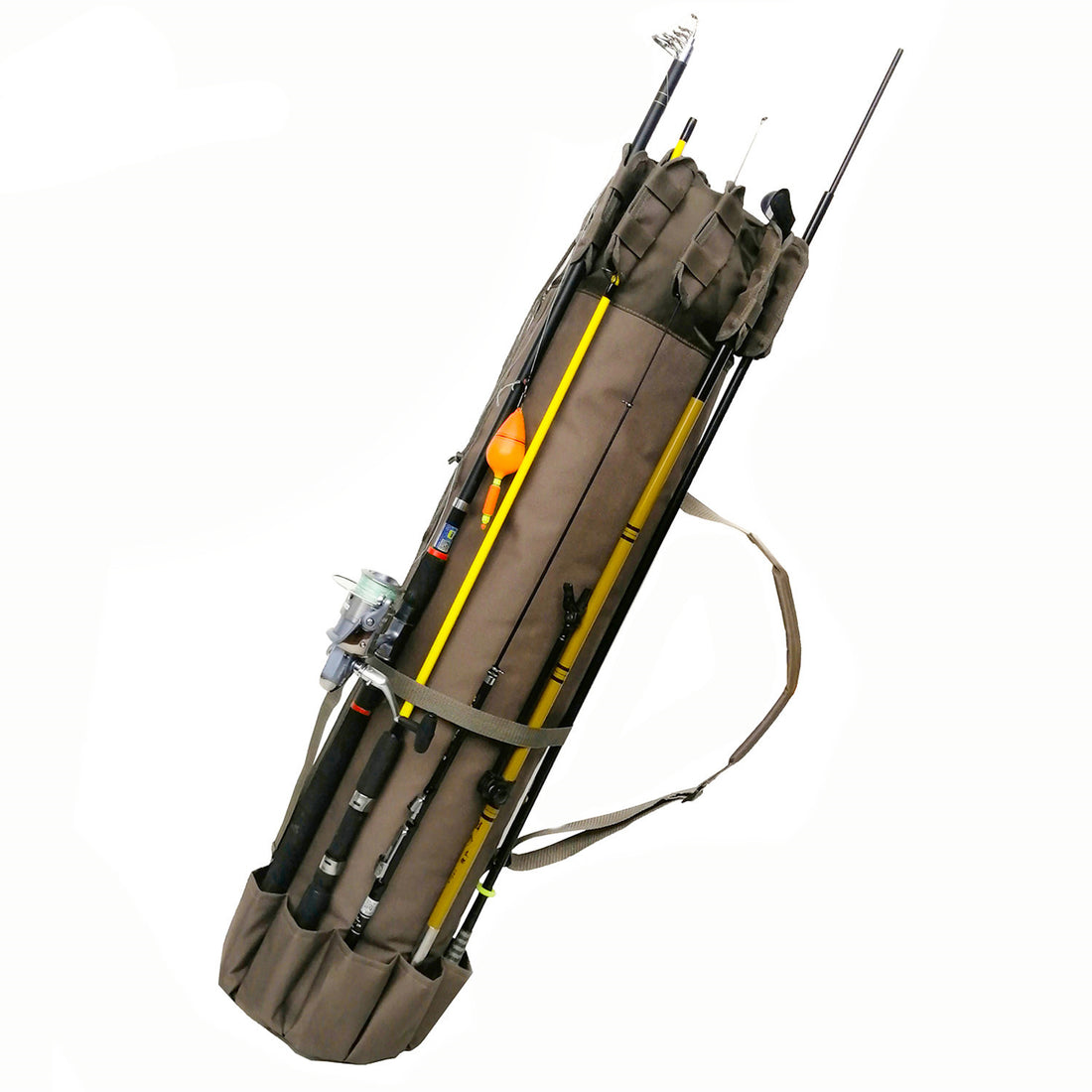 Fishing Rod Cylindrical Fishing Bag