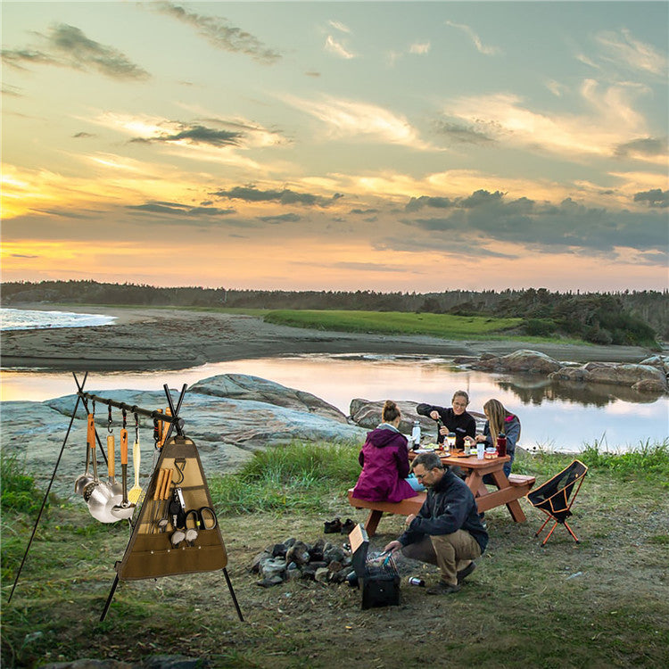 Outdoor Camping Tableware Cookware Foldable Bag