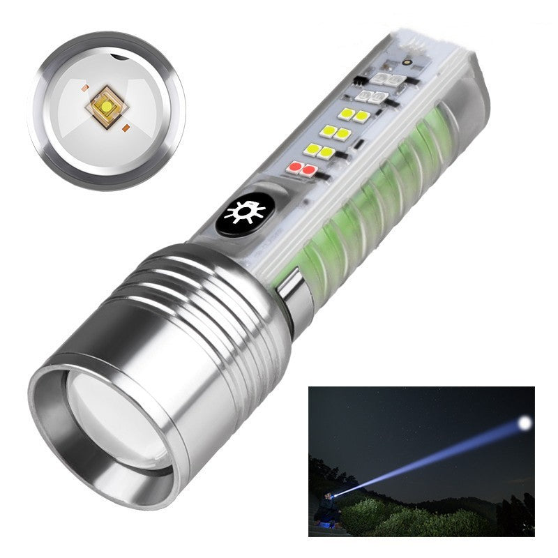 Laser UV Tent Camping Flashlight