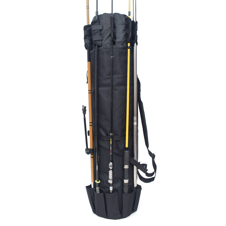 Fishing Rod Cylindrical Fishing Bag
