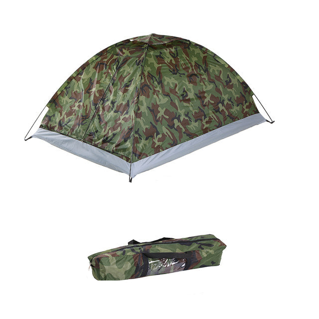 Outdoor Portable Single Layer Camping Tent